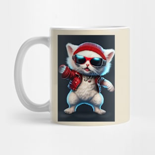 Cute Cosmic Cat - Anime Art design Mug